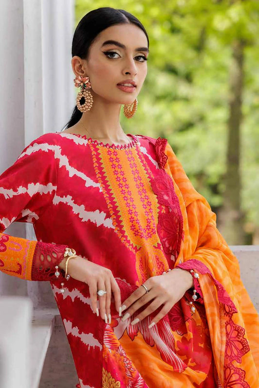 Charizma - Aghaaz e Nou Embroidered Lawn Collection Vol 1 - AG6-04 - Unstitched