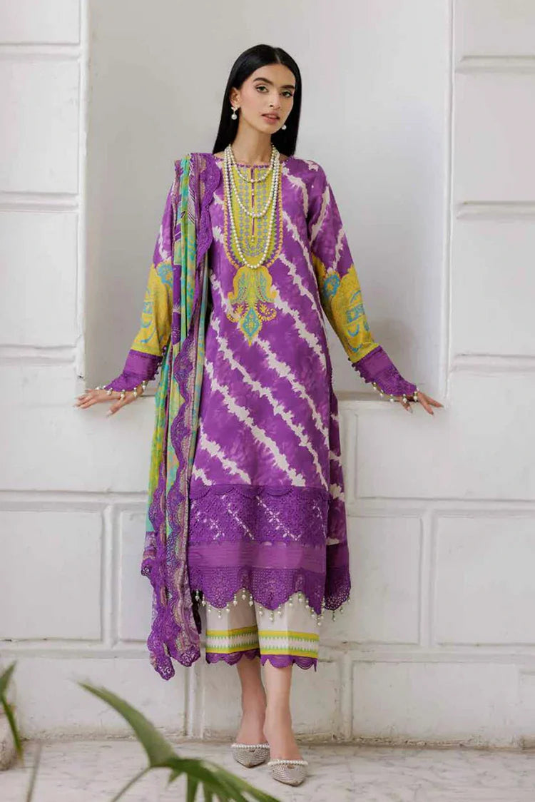 Charizma - Aghaaz e Nou Embroidered Lawn Collection Vol 1 - AG6-05 - Unstitched