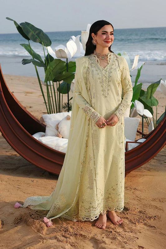 Qalamkar - Sahil Luxury Lawn Collection - SA-03 Safa - Unstitched