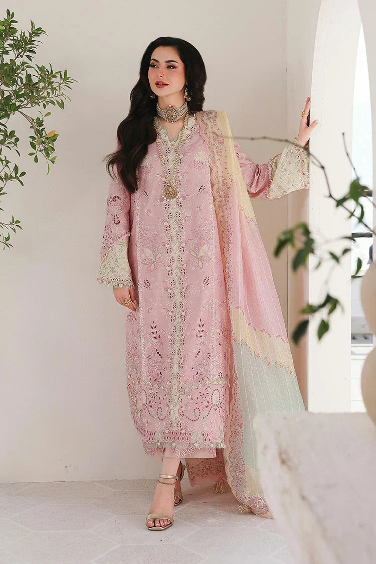 Qalamkar - Sahil Luxury Lawn Collection - SA-09 Haniya - Unstitched