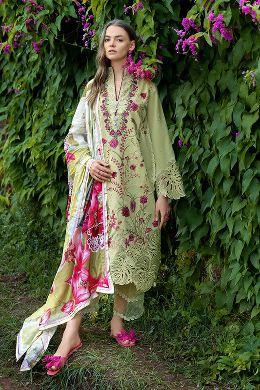 Mushq - Hemline The Secret Garden - 4A-Wildflower Waltz - Unstitched