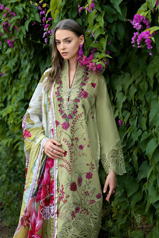 Mushq - Hemline The Secret Garden - 4A-Wildflower Waltz - Unstitched
