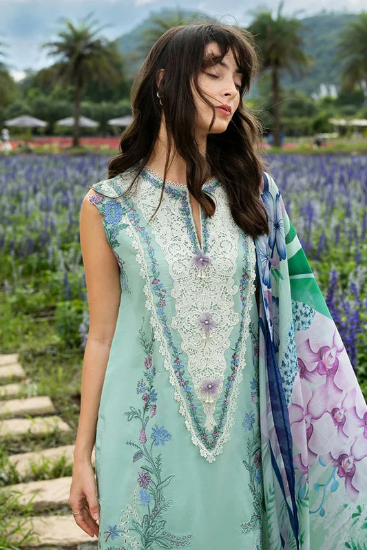 Mushq - Hemline The Secret Garden - 7B-Hummingbird Haven - Unstitched