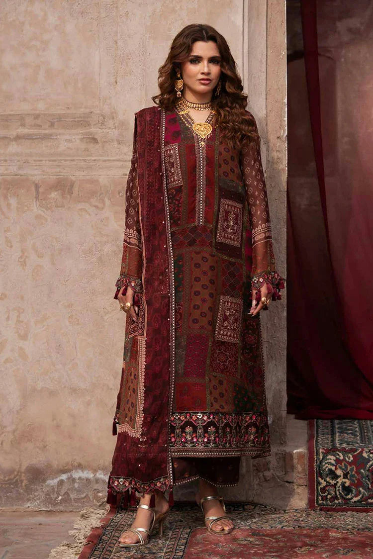 Charizma - Vasal Luxury Chiffon Festive Edit Vol 1 - VSL6-03 - Unstitched