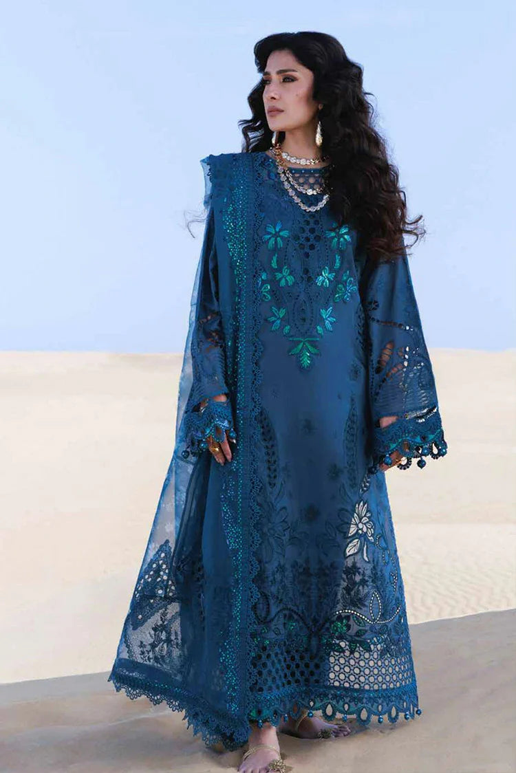 Nureh - Aman Luxury Lawn Collection - NE-229 - Unstitched
