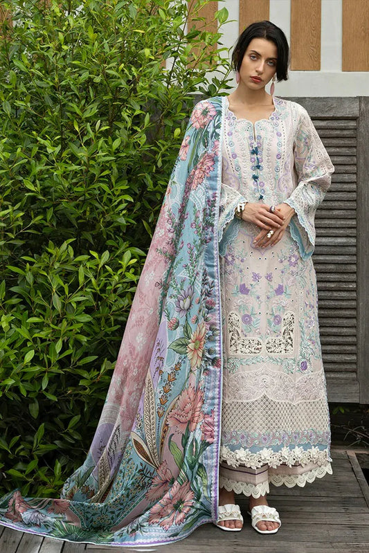 Esmel - Mon Tresor Luxe Lawn Collection - 102-Aria - Unstitched