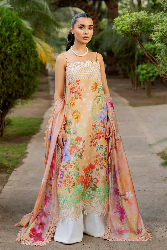 Asifa & Nabeel - Meraki Spring Summer - Marigold Muse MSSL-11 - Unstitched