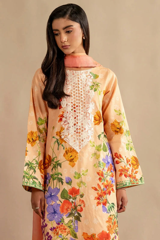 Asifa & Nabeel - Meraki Spring Summer - Marigold Muse MSSL-11 - Unstitched