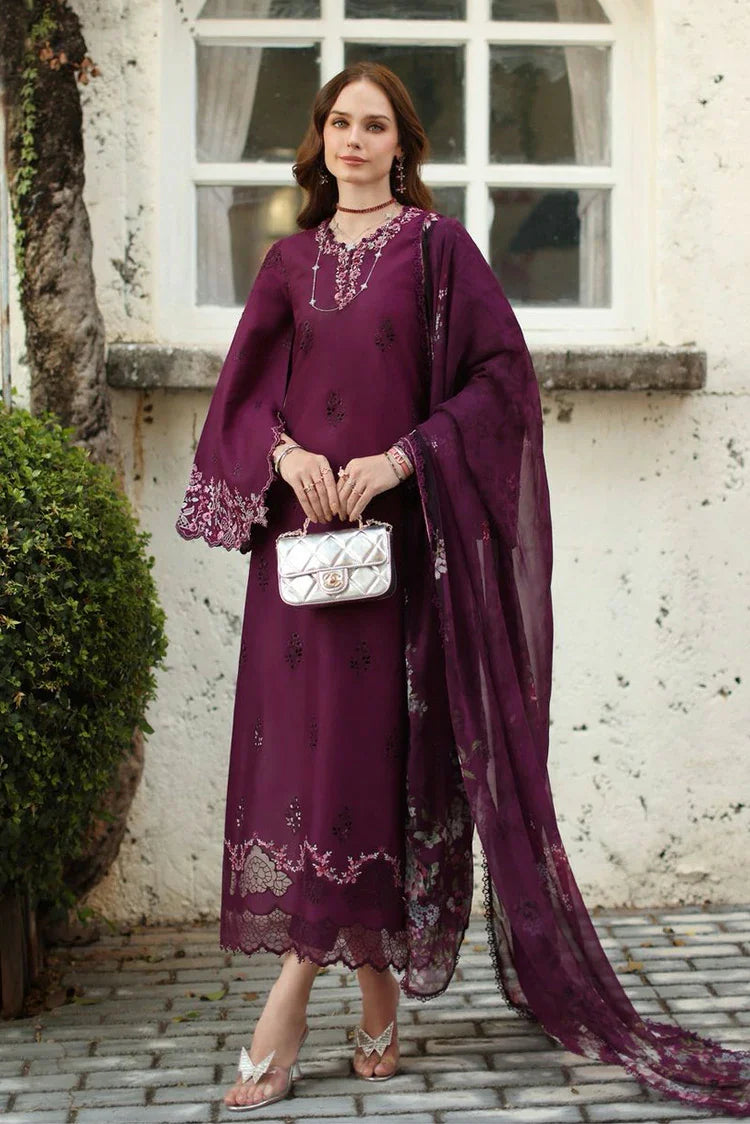 Noor by Saadia Asad - Noor Luxe Chickenkari - Design-1A - Unstitched