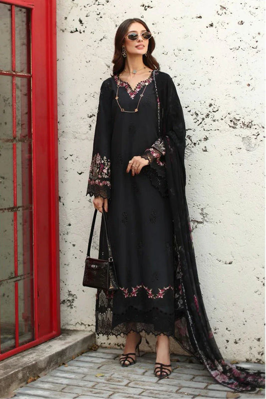 Noor by Saadia Asad - Noor Luxe Chickenkari - Design-1B - Unstitched
