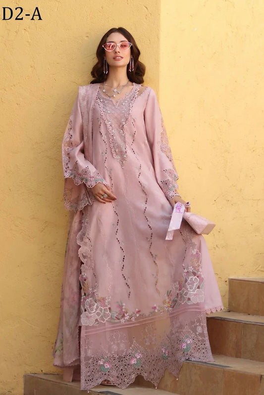 Noor by Saadia Asad - Noor Luxe Chickenkari - Design-2A - Unstitched