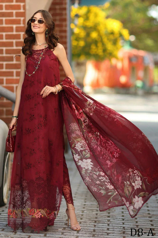 Noor by Saadia Asad - Noor Luxe Chickenkari - Design-8A - Unstitched