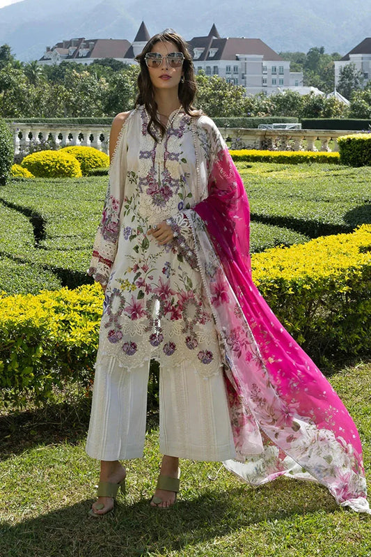 Elaf - Signature Florals Whispers Collection - ESA-1A DUCHESS - Unstitched