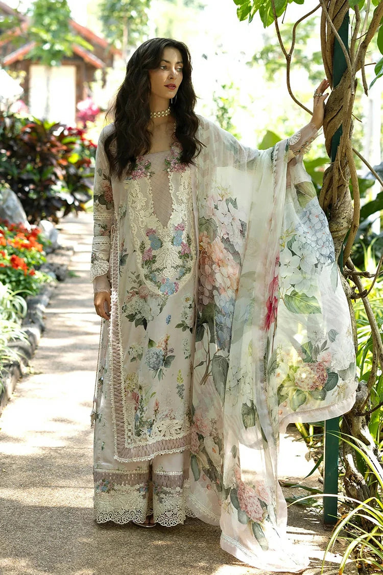 Elaf - Signature Florals Whispers Collection - ESA-4A TUSCAN FAIRY - Unstitched