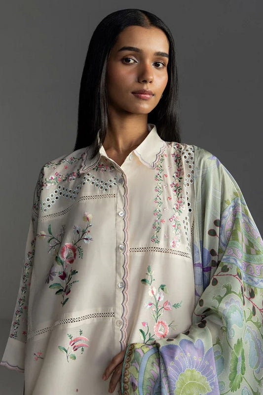 Zara Shahjahan - Coco Lawn Edit 1 - Seren-5A - Unstitched