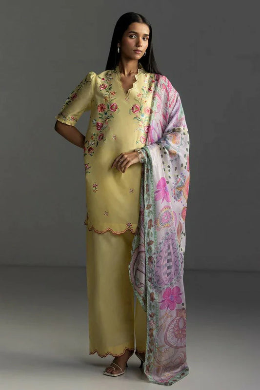 Zara Shahjahan - Coco Lawn Edit 1 - Seren-5B - Unstitched