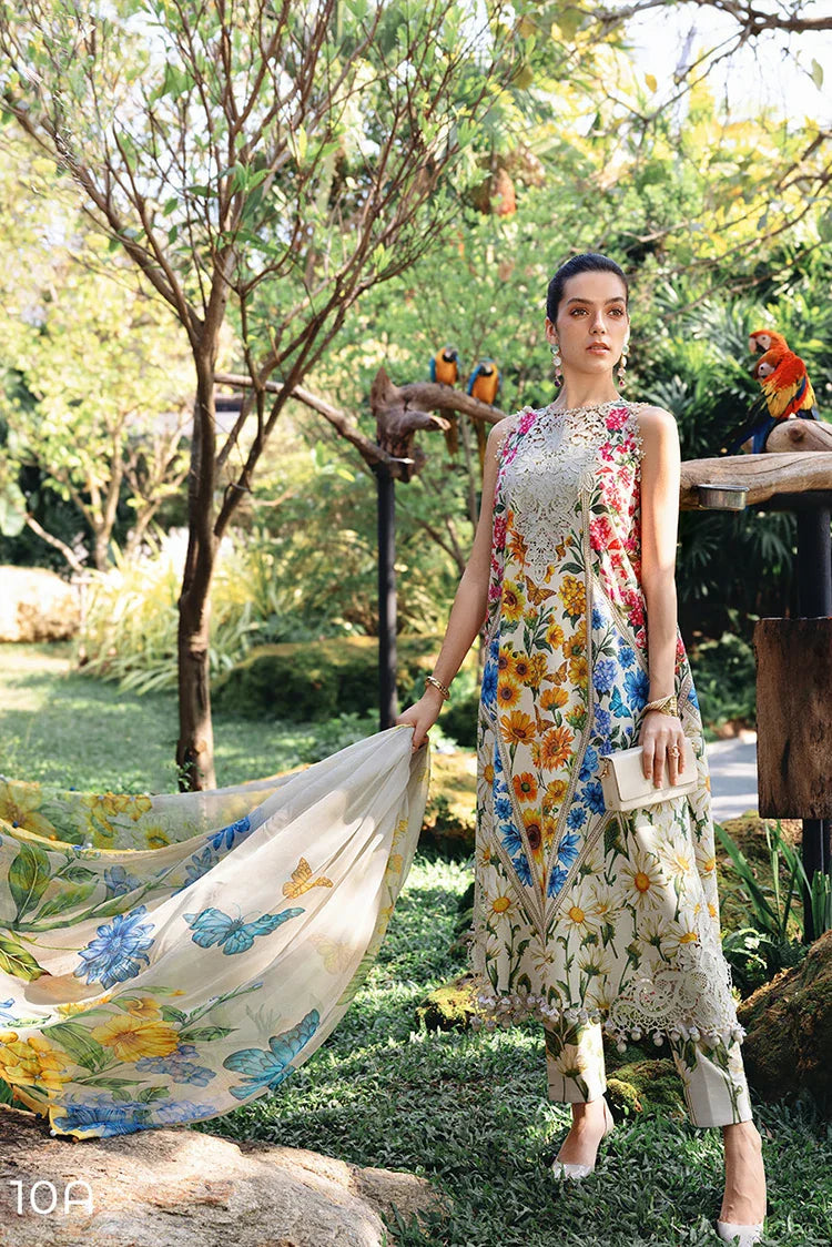 Maria B - Safari Scape M Prints Summer Collection - Design-10A - Unstitched