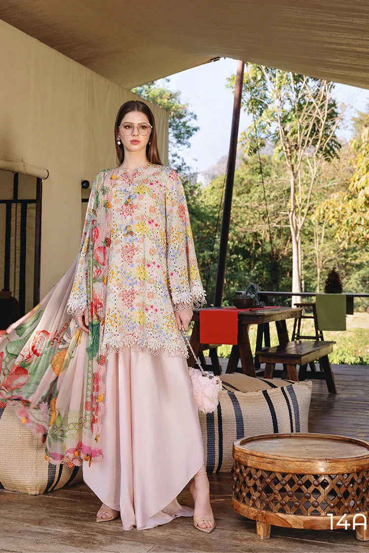 Maria B - Safari Scape M Prints Summer Collection - Design-14A - Unstitched