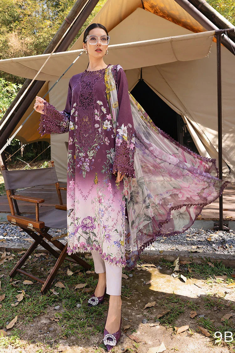 Maria B - Safari Scape M Prints Summer Collection - Design-9B - Unstitched