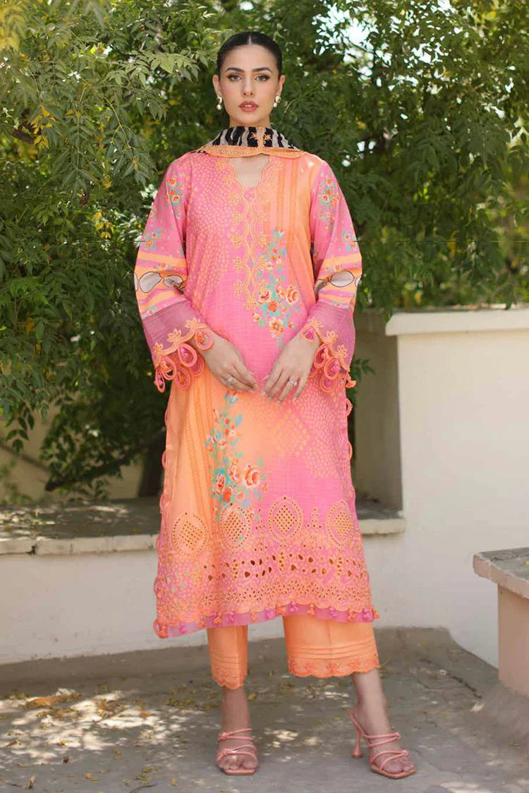 Charizma - Combination Embroidered Lawn Collection Vol 1 - CC6-10 - Unstitched
