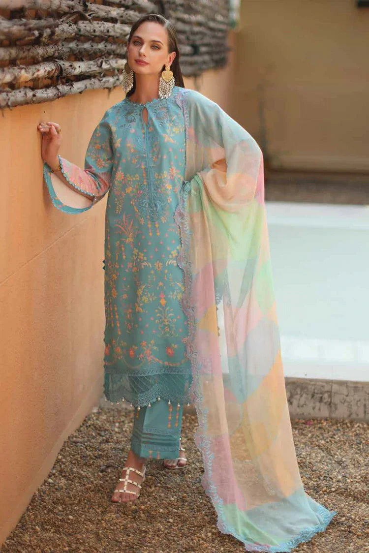 Charizma - Combination Embroidered Lawn Collection Vol 1 - CC6-03 - Unstitched