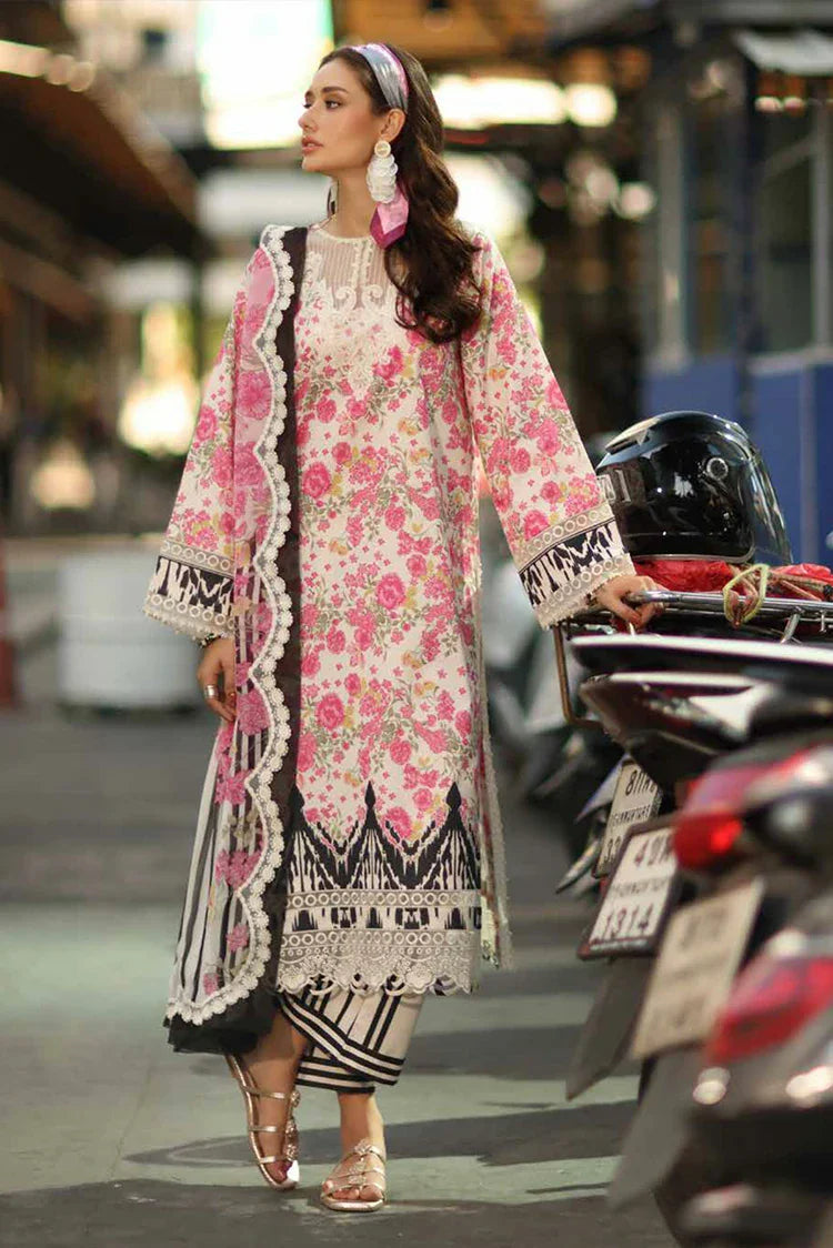 Charizma - Combination Embroidered Lawn Collection Vol 1 - CC6-04 - Unstitched