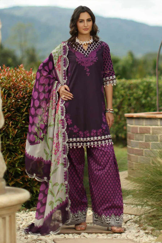 Charizma - Combination Embroidered Lawn Collection Vol 1 - CC6-05 - Unstitched