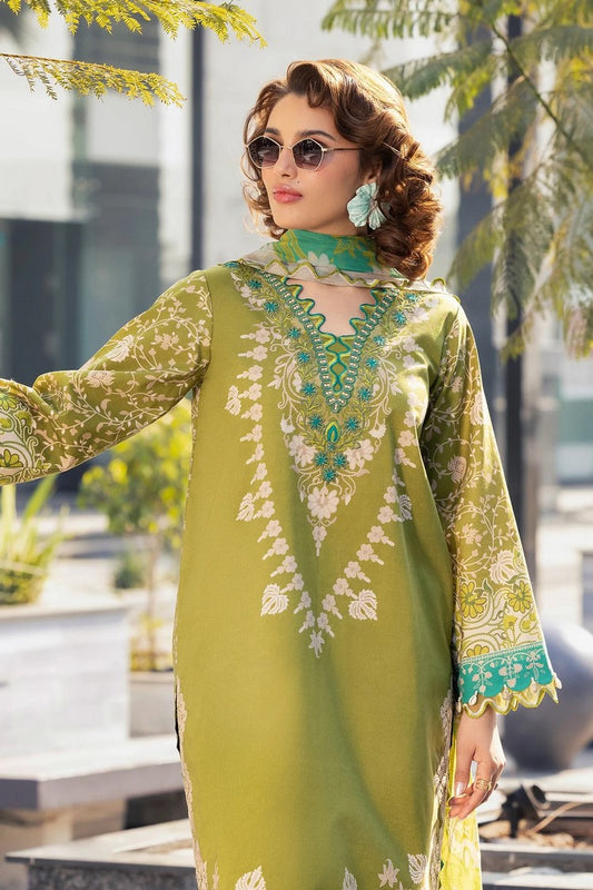 Charizma - Combination Embroidered Lawn Collection Vol 1 - CC6-07 - Unstitched