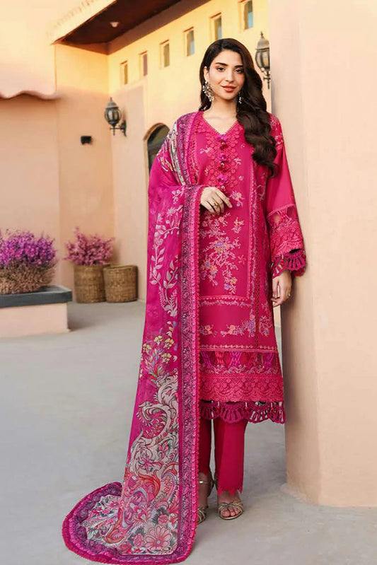 Roheenaz - Summer Reverie Luxury Lawn Collection - 11-Ivoria - Unstitched