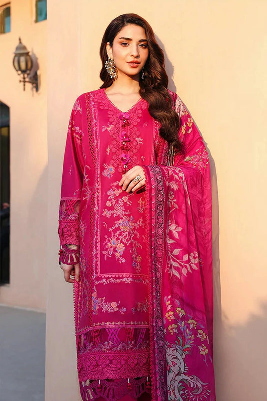 Roheenaz - Summer Reverie Luxury Lawn Collection - 11-Ivoria - Unstitched