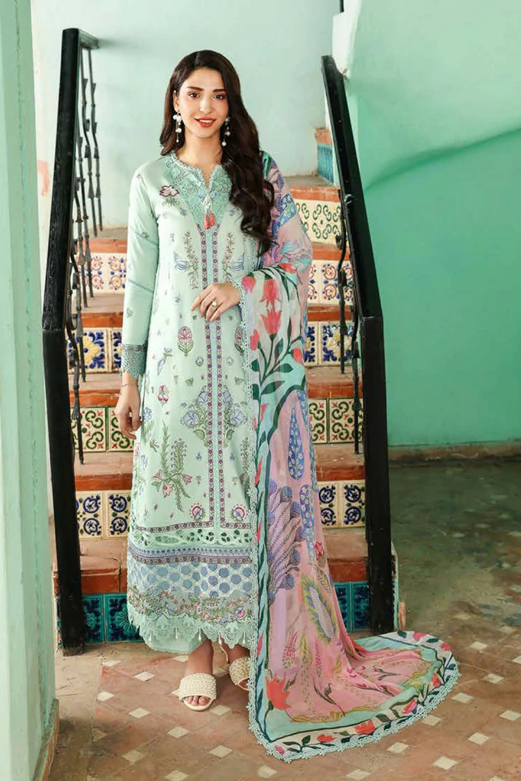 Roheenaz - Summer Reverie Luxury Lawn Collection - 12-Rosaline - Unstitched