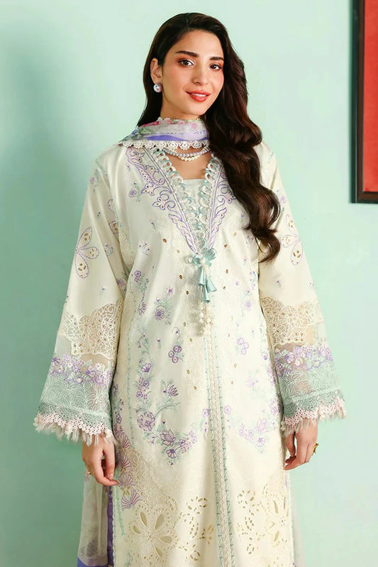 Roheenaz - Summer Reverie Luxury Lawn Collection - 02-Celestia - Unstitched