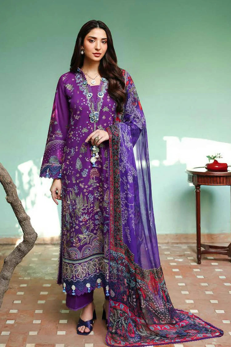 Roheenaz - Summer Reverie Luxury Lawn Collection - 04-Aurelia - Unstitched