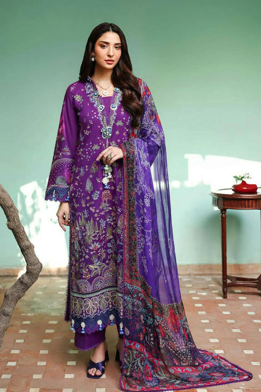 Roheenaz - Summer Reverie Luxury Lawn Collection - 04-Aurelia - Unstitched