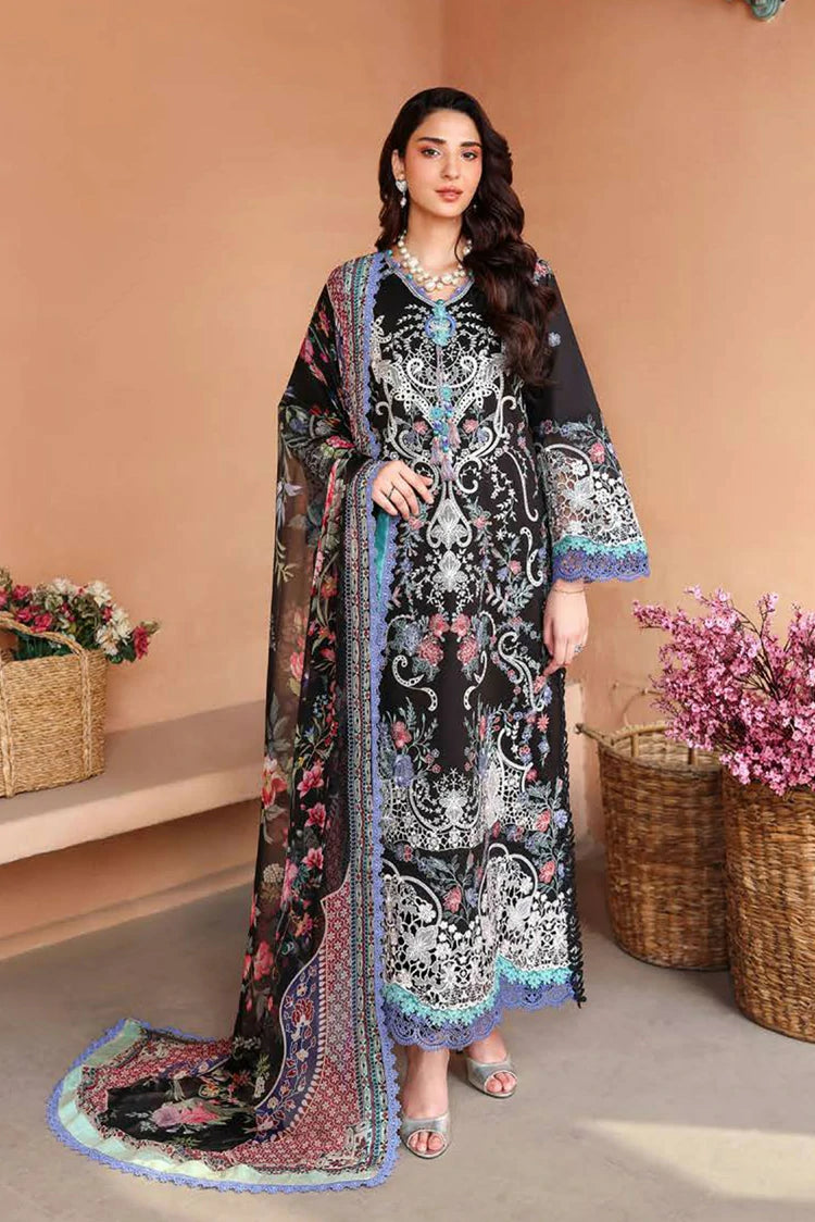 Roheenaz - Summer Reverie Luxury Lawn Collection - 07-Virella - Unstitched