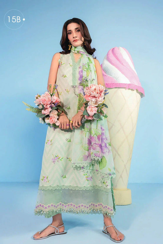 Maria B - M Basics Spring Summer Edition Vol 1 - Design-15B - Unstitched