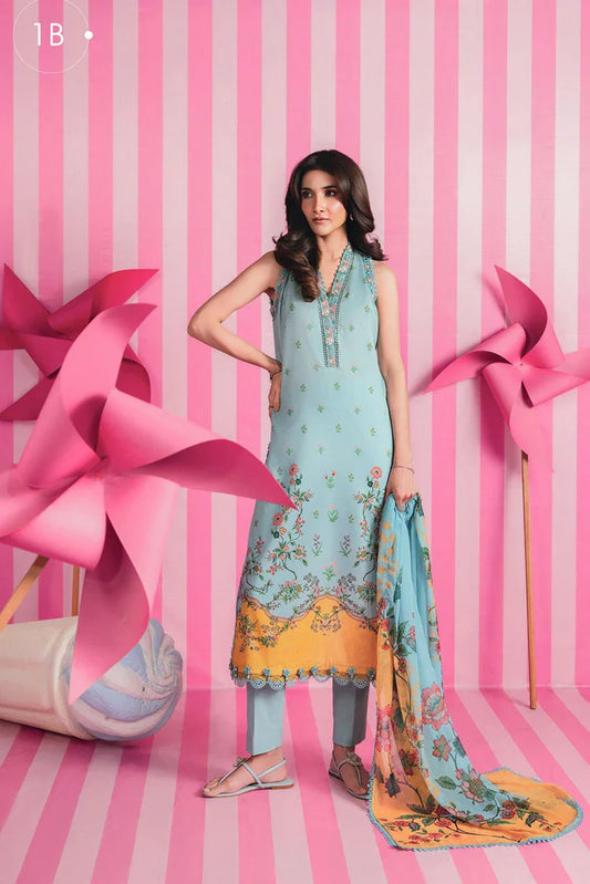 Maria B - M Basics Spring Summer Edition Vol 1 - Design-1B - Unstitched
