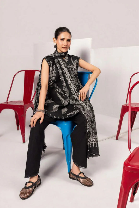 Maria B - M Basics Spring Summer Edition Vol 1 - Design-3B - Unstitched
