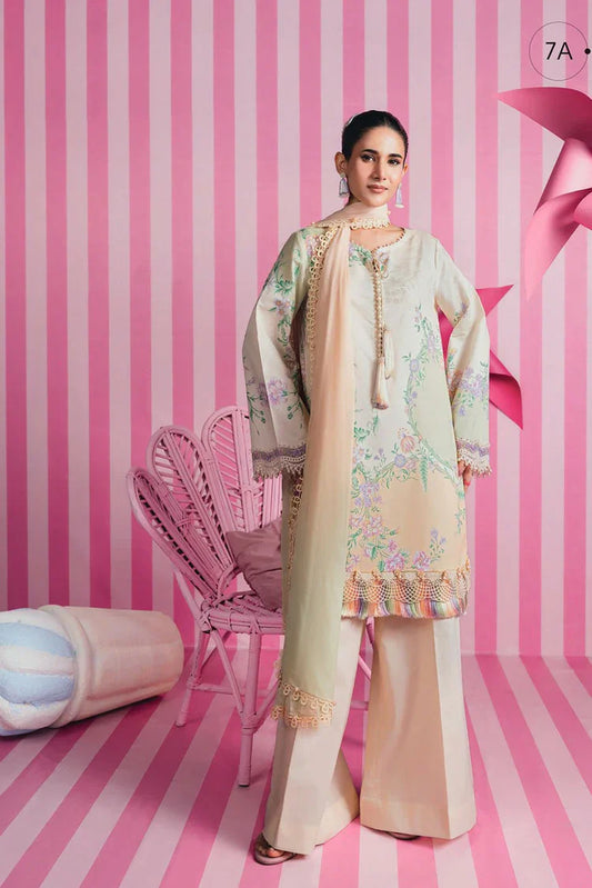 Maria B - M Basics Spring Summer Edition Vol 1 - Design-7A - Unstitched