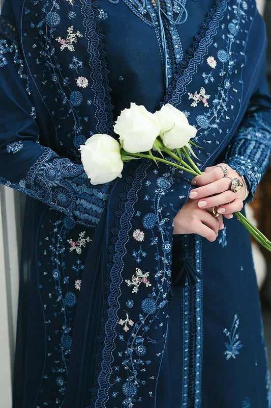 Qalamkar - Qline Lawn Drop 1 - RP-10 ZOHAL - Unstitched