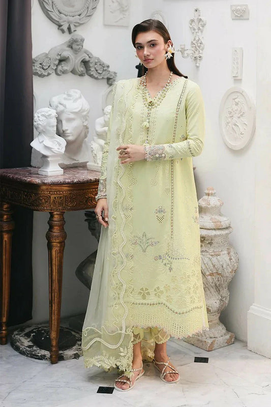 Qalamkar - Qline Lawn Drop 1 - RP-13 MOONSTONE - Unstitched