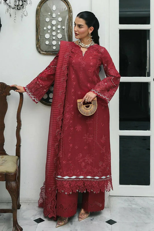 Qalamkar - Qline Lawn Drop 1 - RP-16 QISTAH - Unstitched
