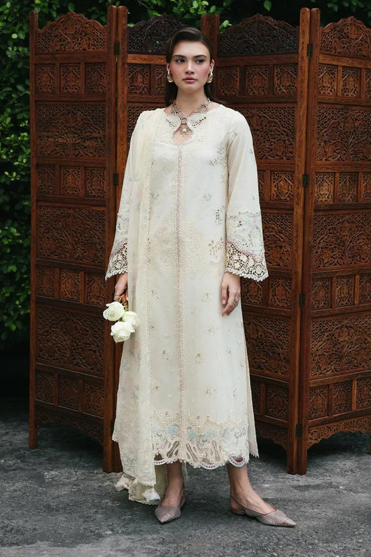 Qalamkar - Qline Lawn Drop 1 - RP-01 SAVERA - Unstitched