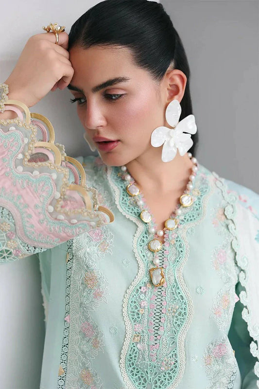 Qalamkar - Qline Lawn Drop 1 - RP-05 RAHA - Unstitched