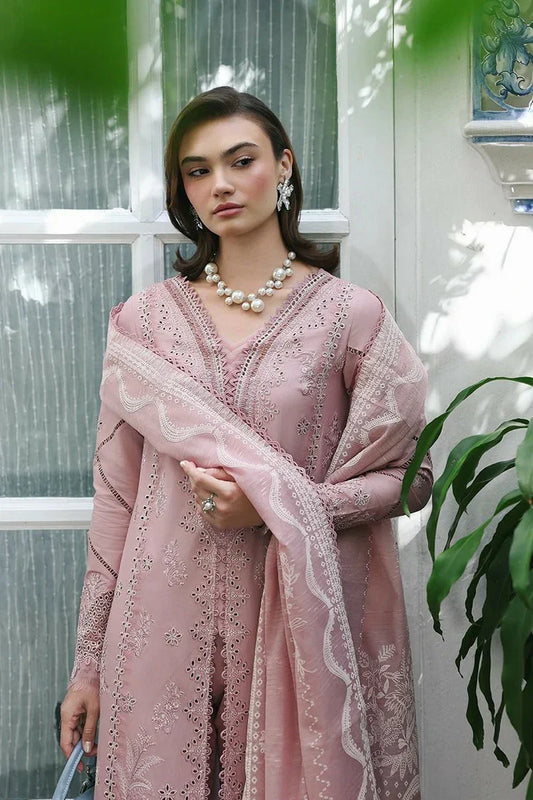 Qalamkar - Qline Lawn Drop 1 - RP-06 NOORE - Unstitched