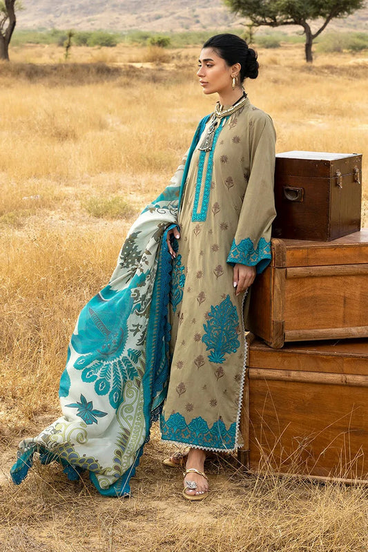 Zainab Chottani - Luxury Lawn Collection - Saphira 11 - Unstitched