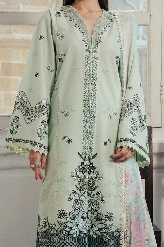 Afrozeh - Daybreak Summer Lawn Collection - 11410-Dewlit - Unstitched