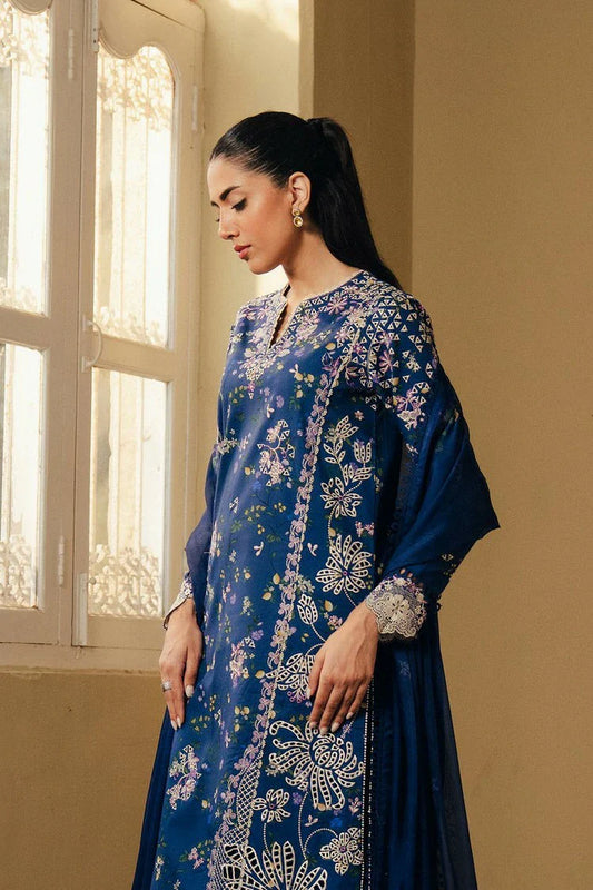 Afrozeh - Daybreak Summer Lawn Collection - 1141-Duskmelt - Unstitched