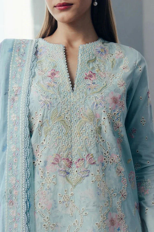 Afrozeh - Daybreak Summer Lawn Collection - 1143-Dawnfall - Unstitched