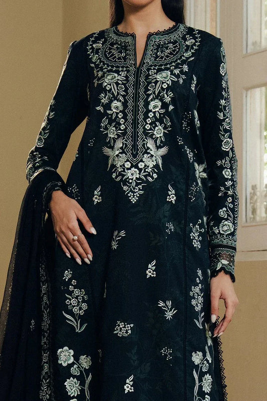 Afrozeh - Daybreak Summer Lawn Collection - 1145-Cloudveil - Unstitched